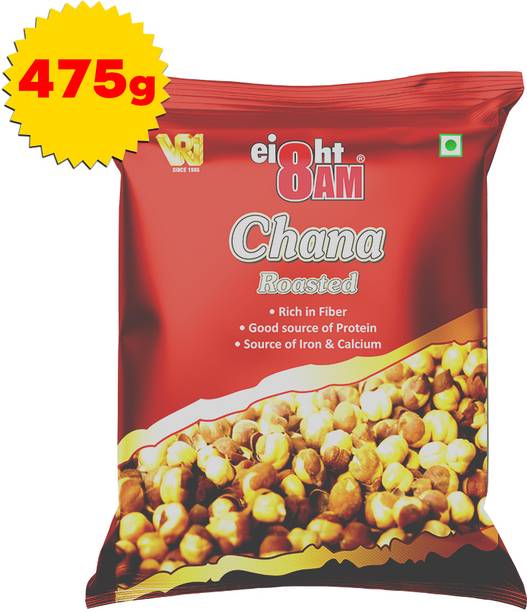 8AM Roasted Chana, Delicious and Highly Nutritious Snack