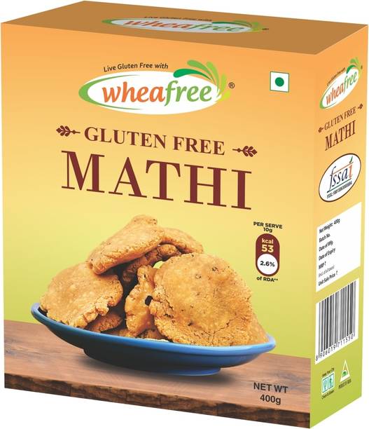 wheafree Gluten Free Mathi (400g) | Delicious, Ready to Eat Indian Snacks