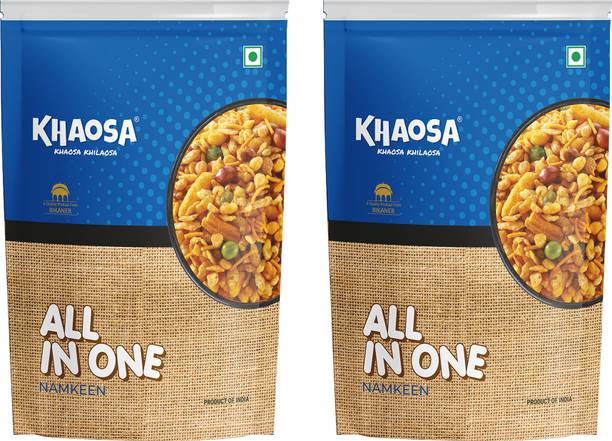 KHAOSA All In One 800Gm (400Gm x 2) Bhujia Sev