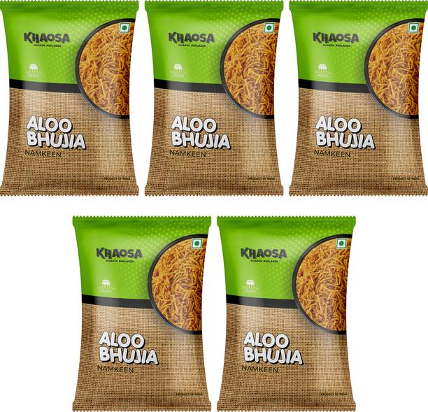 KHAOSA Aloo Bhujia 1Kg (200Gm x 5)