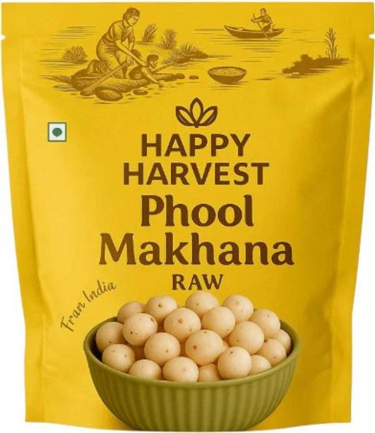 Happy Harvest Phool Makhana | Makhana | Fox Nut | Puffed Snacks
