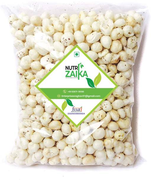 NUTRI ZAIKA PHOOL MAKHANA | CRUNCHY LOTUS SEEDS SNACK | LIGHT & HEALTHY TREAT