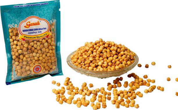 Ganesh Enterprtises Chana Without Skin - Crispy & Crunchy Traditional Namkeen Chana
