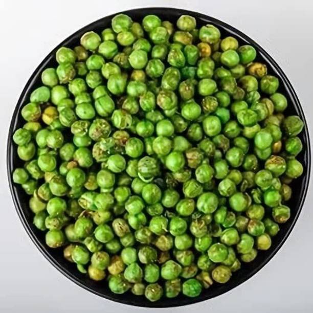 Veganic Organic Roasted Green Peas (Crunchy) | Salted & Masala Green Peas 1.6 kg
