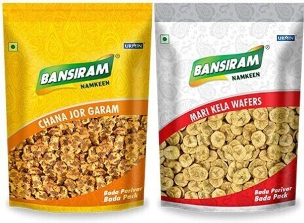 Bansiram CHANA JOR GARAM AND MARI KELA WAFERS