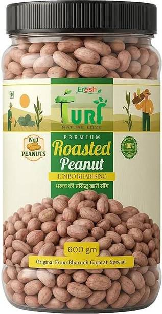 Turf Fresh Classic Bhuna Jumbo Peanuts | Healthy Munching Snack