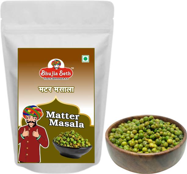 BHUJIYA SETH Matter Masala snacks 400 gm Green Peas