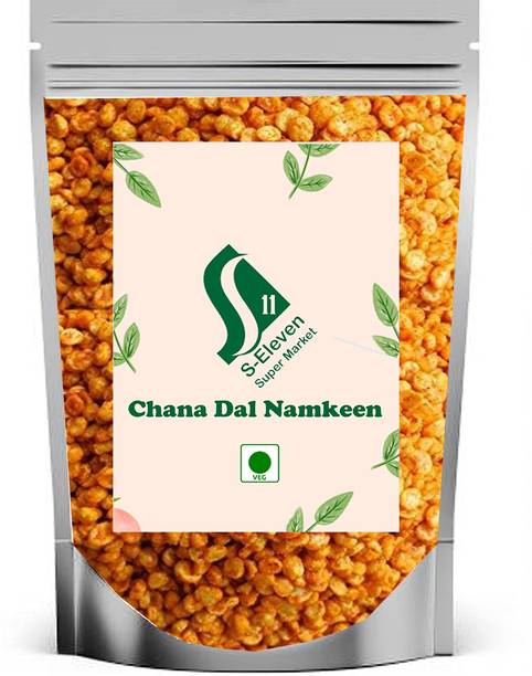 S Eleven Super Market Crispy & Spicy Split Chickpeas Namkeen/Chana Dal Namkeen Chana Dal