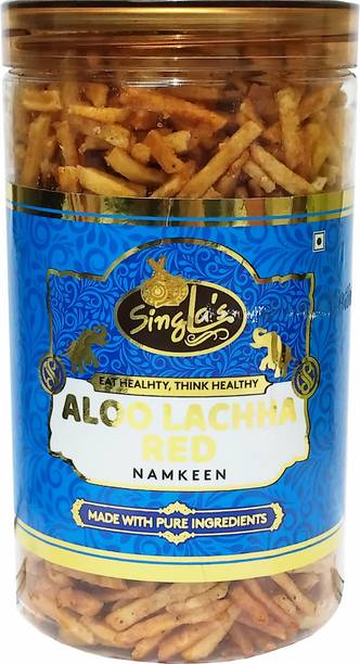 singla's Aloo Lacha Red 200g Namkeen Aloo Bhujia