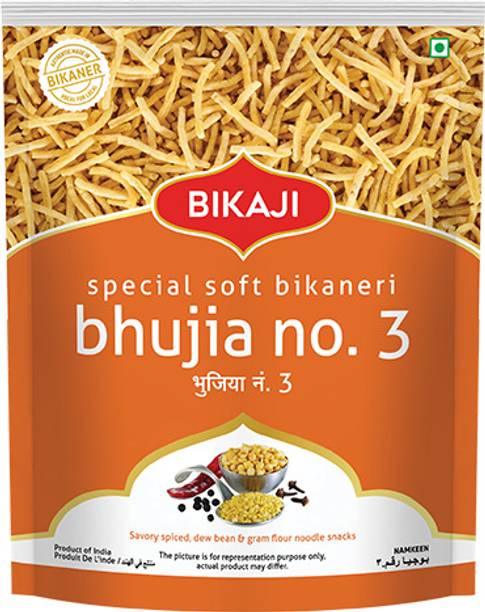 बिकाजी बिकानेरी भुजिया नंबर 3 (सॉफ्ट भुजिया)