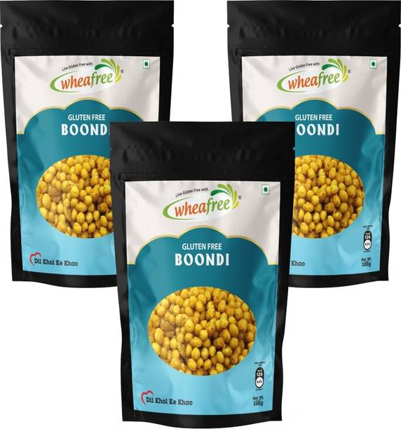 wheafree Gluten Free Boondi - Pack of 3 (300g each)
