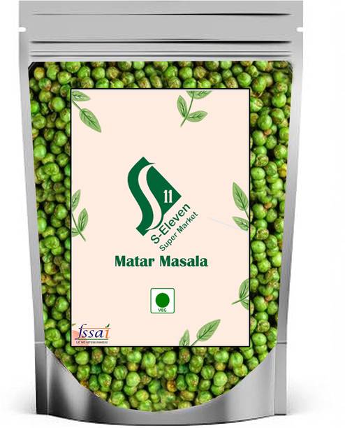 S Eleven Super Market S eleven-Crispy Fried Green Masala Peas/Vatana/Matar Namkeen