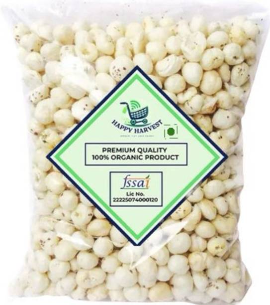 Happy Harvest Lotus Seeds for Eating | High Protein & Fiber | Phool Makhana | Fox Nuts