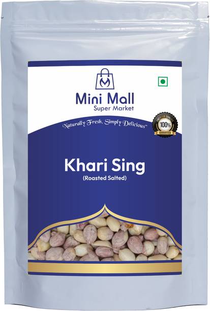 MINIMALL SUPER MARKET Roasted Peanut Khari Sing | Premium Roasted peanut |Ready to eat healthy snacks|