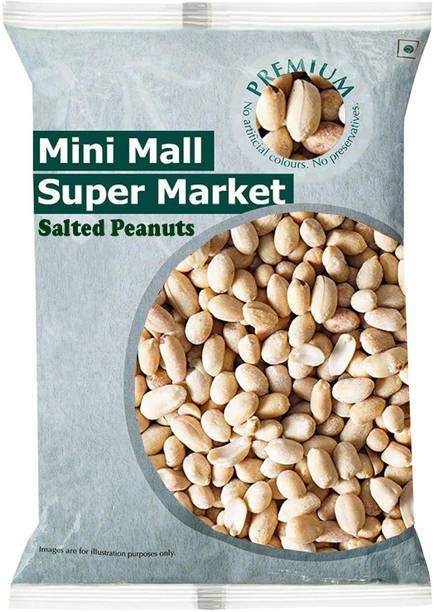 MINIMALL SUPER MARKET Skin Removed Salted Peanuts/Roasted Mungfali/Jumbo Singdana/Salted Sing