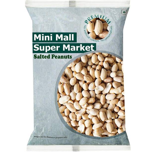 MINIMALL SUPER MARKET Skin Removed Salted Peanuts/Roasted Mungfali/Jumbo Singdana/Salted Sing Salted Peanuts