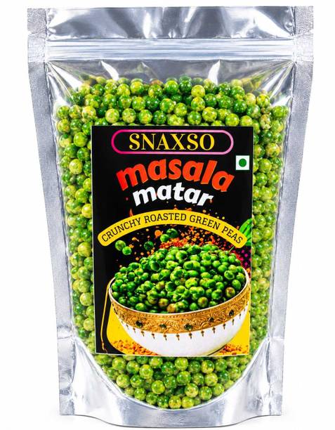 Playread SNAXSO ROASTED GREEEN MATAR 300GM PACKS Green Peas