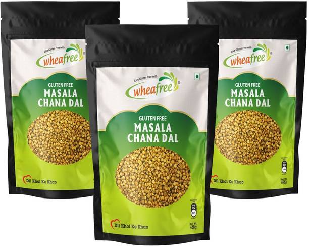 wheafree Gluten Free Masala Chana Dal - Pack of 3 (400g each)