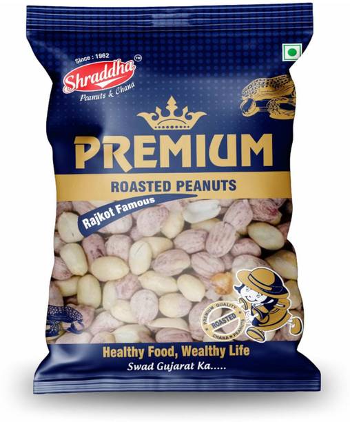 Shraddha Bites Roasted Peanut | Gujarat Special Roasted Mungfali (180 gm)