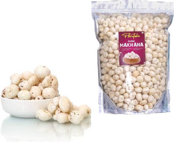 Phrutaks Premium Phool Makhana (50g) Regular Lotus Seed Pop/Gorgon Nut