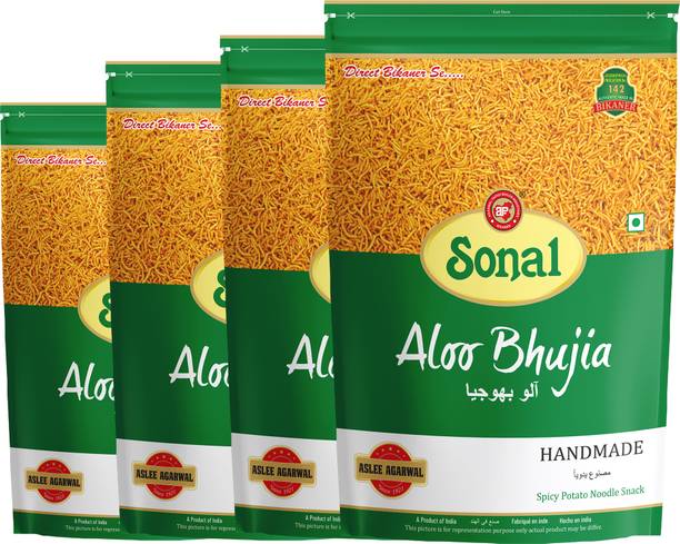 AP LOGO APBI Aloo Bhujia | 1.6Kg | Authentic Indian Spicy Snack