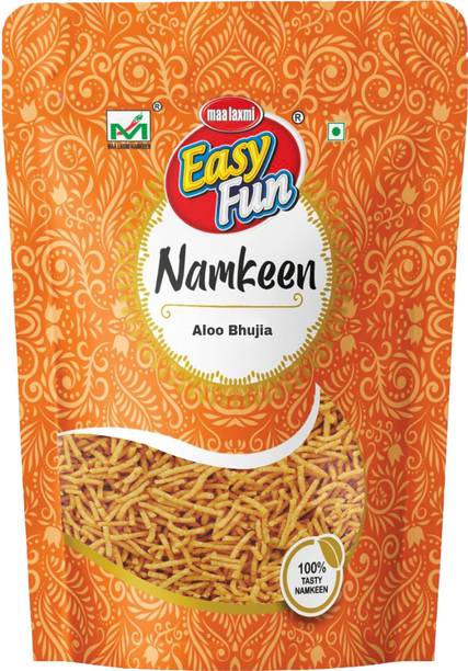 easy fun Aloo Bhujia, Crunchy and Spicy Namkeen Snack, Perfect Tea-Time Snack, Vegetarian