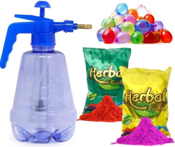 VE AND YOU Pichkari, Color, Balloon Holi Combo