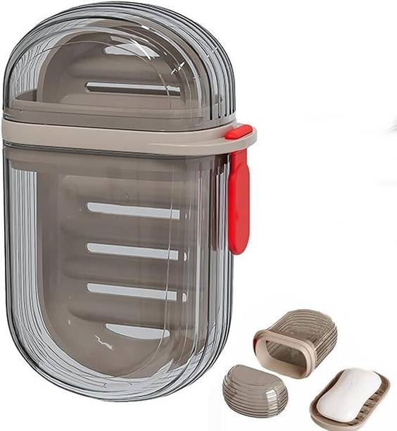 TALAVIYA BROTHERS Soap Box Case Holder Plastic Soap Case Box Holder Dish,Bathroom Outdoors Travel