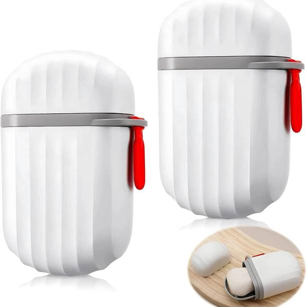 V Bright Transparent Waterproof Portable Soap Bar Holder