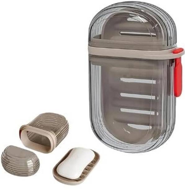 सनुगकी Soap Box – Waterproof Plastic Portable Soap Case Holder for Bar Soap,Luggage