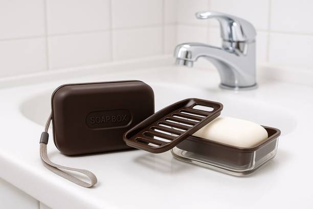 Arurum Soap Case Soap Box Soap Holder for Outdoors Travel and Home