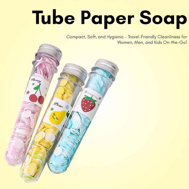 GOLD MAX Disposable Mini Soap Paper | Scented Soap Bath Flakes