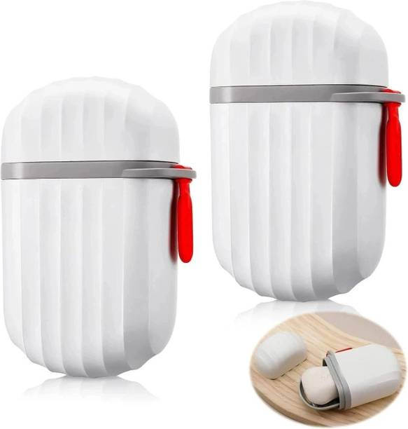 Kienlix Travel Soap Holder - Portable Soap Dish for Home, Outdoor Hiking, and Camping