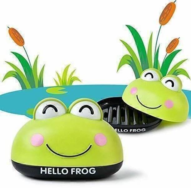 KEETLY Frog Soap Box Bathroom Soap Holder with Case Lid Jewelry Storage Box