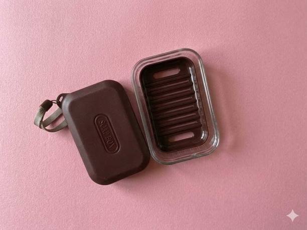 Tecna Soap Case with Drainage Tray | Portable Soap Box for Bathroom