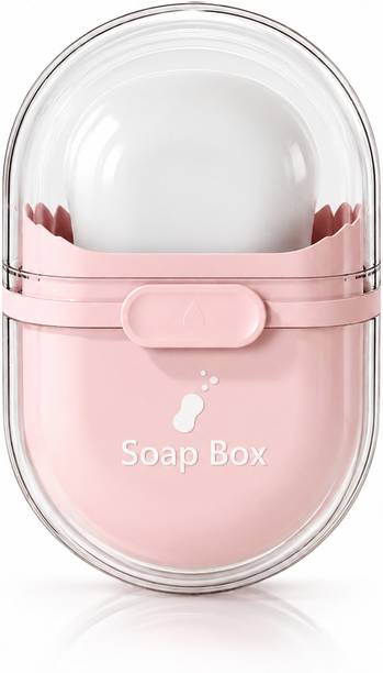 DHVENZA Portable Soap Box with Drainage Design for Travel & Bathroom Use
