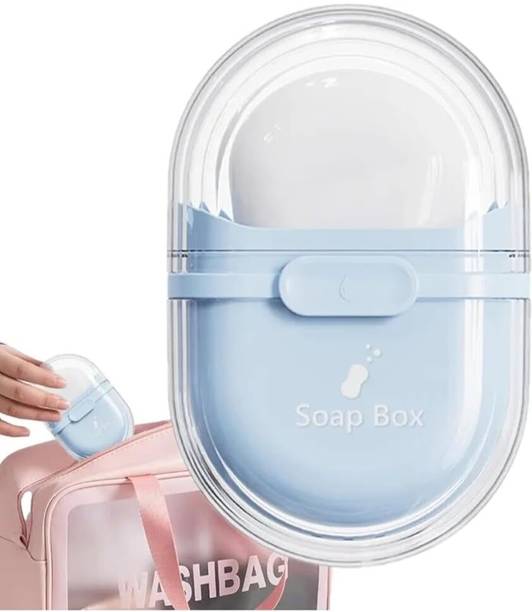 lais enterprises Portable Soap Box with Drainage Design for Travel
