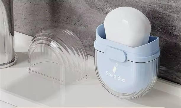KUVYA Portable Waterproof Soap Box with Lid