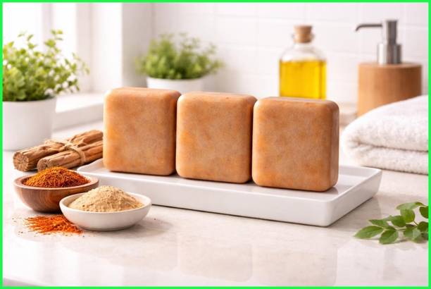 SPARSH VALLEY Herbal Even Tone De-Tan Soap with Botanical Blend for Face & Body