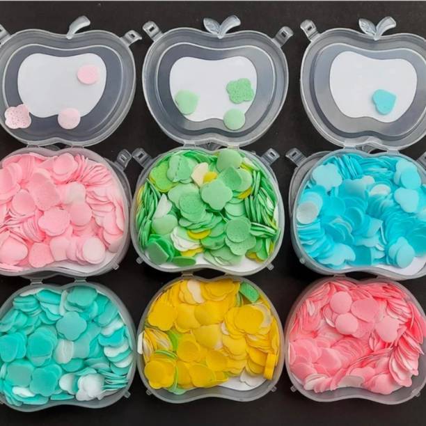 ghorela 3 PCS Apple Shape Paper Soap with Fragrance For Travel