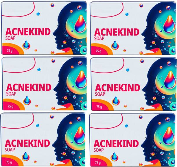 VIRELLEA ACNEKIND SKINCARE SOAP PACK OF6