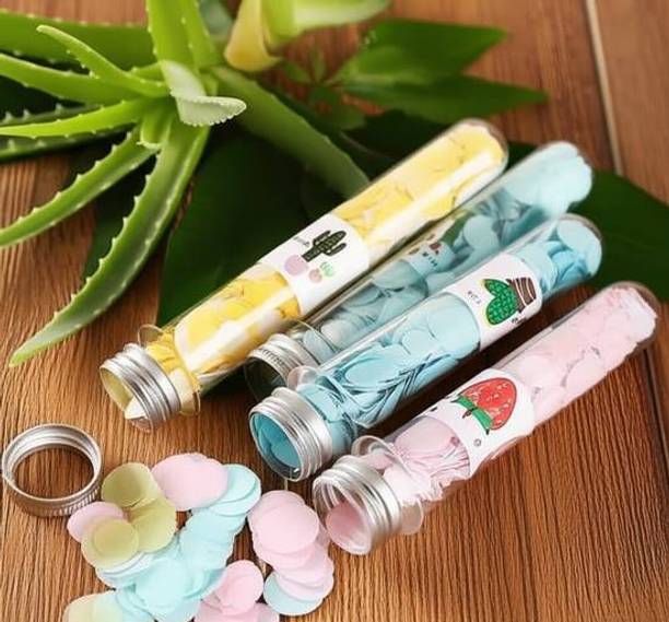 klaty 4 Tube of Paper Soap bottle | Scented Paper|Travel Soap|Pocket Friendly|37