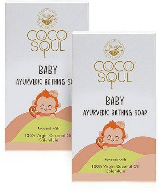 Coco Soul Ayurvedic Baby Bathing Soap