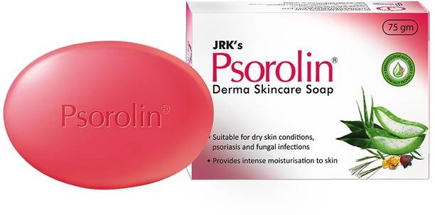 JRK's PSOROLIN DERMA SKIN CARE SOAP pack of