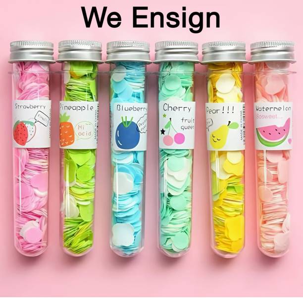 we ensign 6 Bottles Tube of Disposable Hand Wash Cleaning Paper Soap,Travel Soap