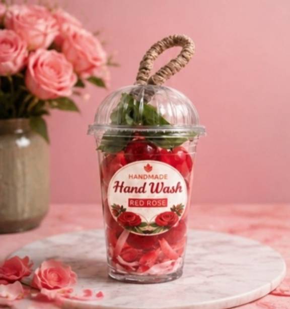 SAULGOODMAN07 Handmade Red Rose 87 Hand Wash soap ( pack of 1 )