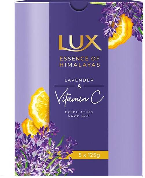 LUX Lavender & Vitamin C Exfoliating Soap