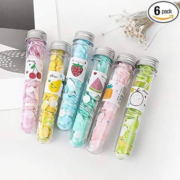 klaty 6ट्यूब बॉटल्स ओएफ डिस्पोज़ेबल हैंड वाश क्लीनिंग पेपर सोप,ट्रैवल सोप (6 एक्स 4 जी)