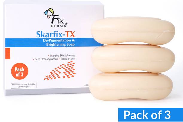 Fixderma Skarfix -TX 1% Tranexamic Acid & Kojic Acid De-Pigmentation & Brightening Soap