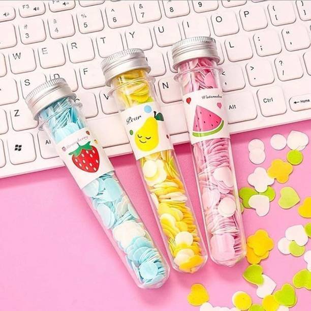 Utrust Disposable Paper Soap in Tube, Mixed Fragrance Paper Soap Sheets, Flower Design